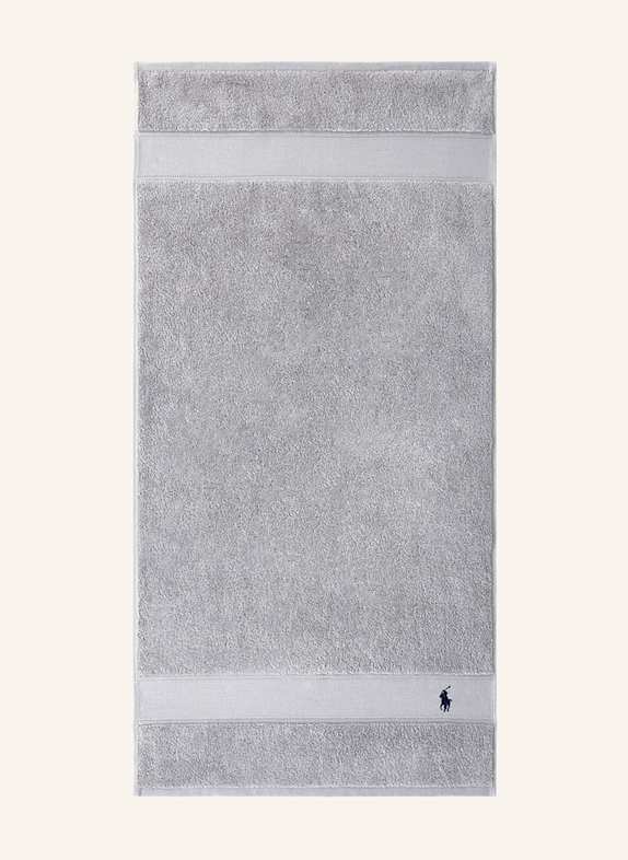 RALPH LAUREN HOME Handtuch POLOPLAYER HELLGRAU