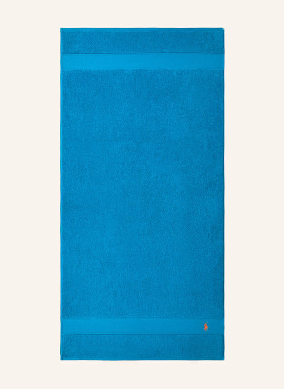 RALPH LAUREN HOME Duschtuch POLOPLAYER BLAU