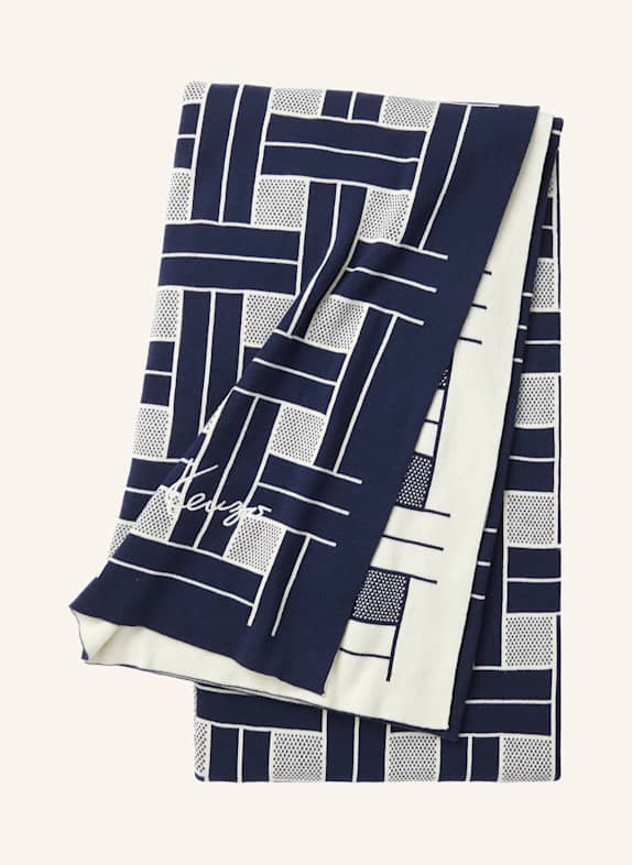 KENZO HOME Plaid KWEAVE DUNKELBLAU