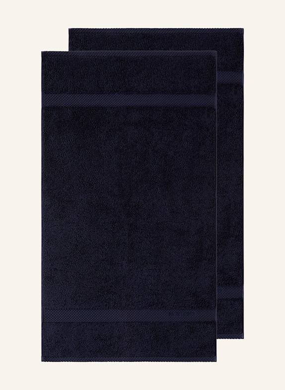 RALPH LAUREN HOME Gästetuch AVENUE DUNKELBLAU