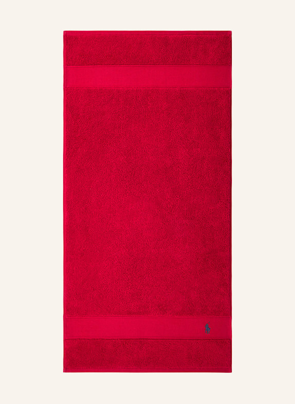 RALPH LAUREN HOME Handtuch POLOPLAYER ROT