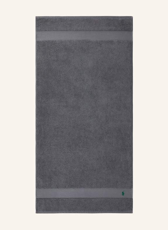 RALPH LAUREN HOME Duschtuch POLOPLAYER DUNKELGRAU
