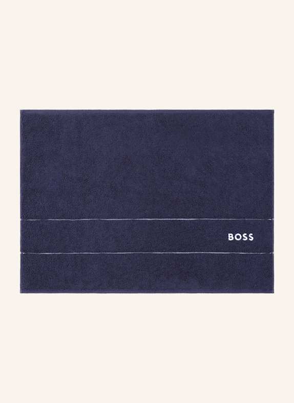 BOSS Badematte PLAIN DUNKELBLAU