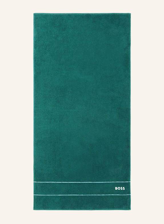 BOSS Duschtuch PLAIN DUNKELGRÜN