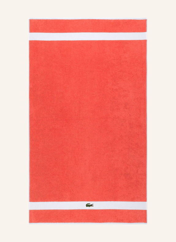 LACOSTE Badetuch LCASUAL ORANGE