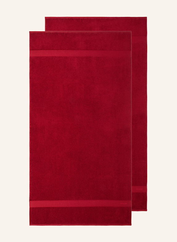 RALPH LAUREN HOME Handtuch AVENUE ROT