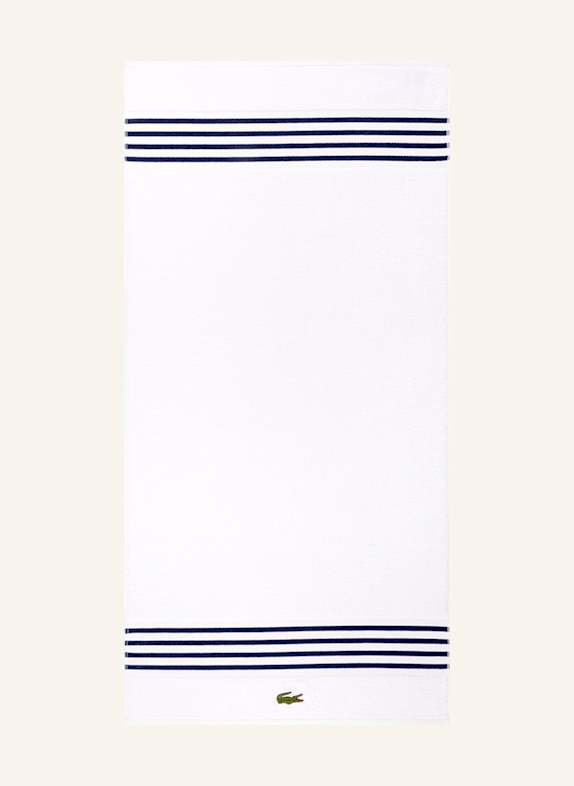 LACOSTE Duschtuch LCOURTLI DUNKELBLAU