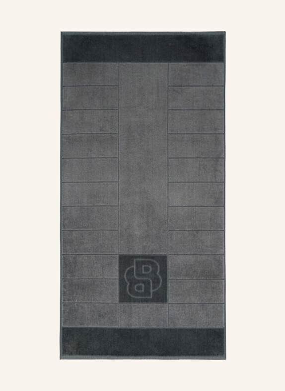 BOSS Handtuch DOUBLEB DUNKELGRAU