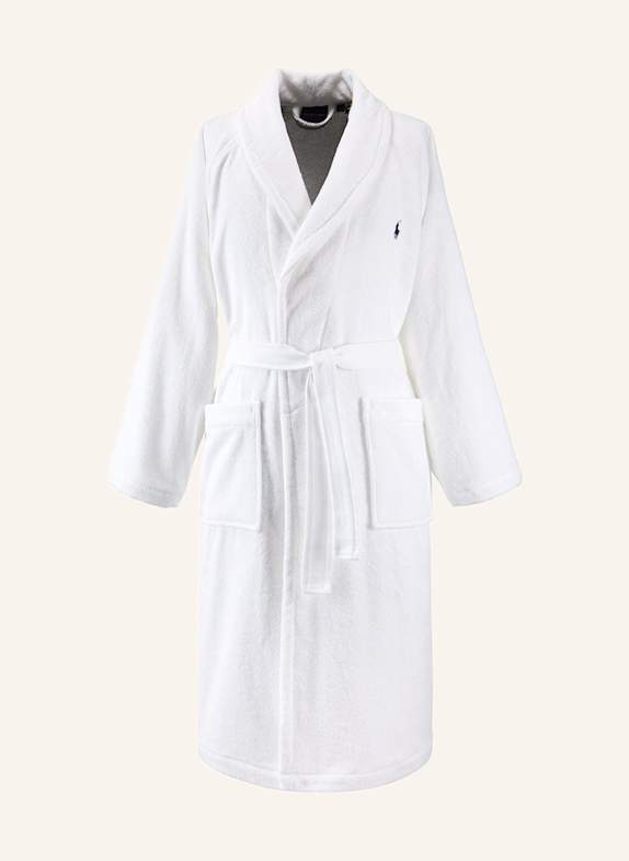 RALPH LAUREN HOME Bademantel POLOPLAYER WEISS