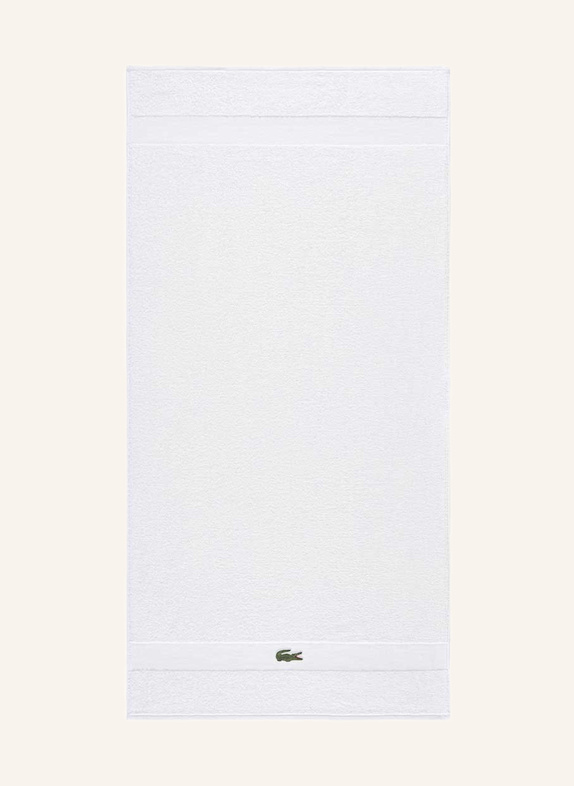 LACOSTE Duschtuch LCASUAL WEISS