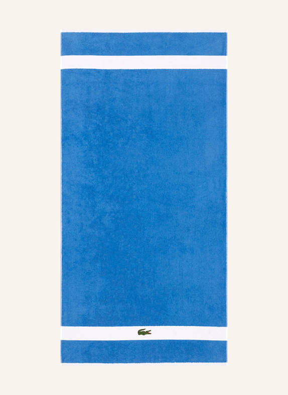 LACOSTE Duschtuch LCASUAL HELLBLAU