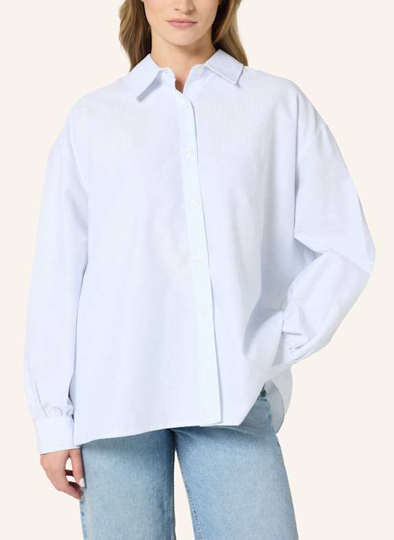 Bellasor Bluse MILEY HELLGRAU/ WEISS