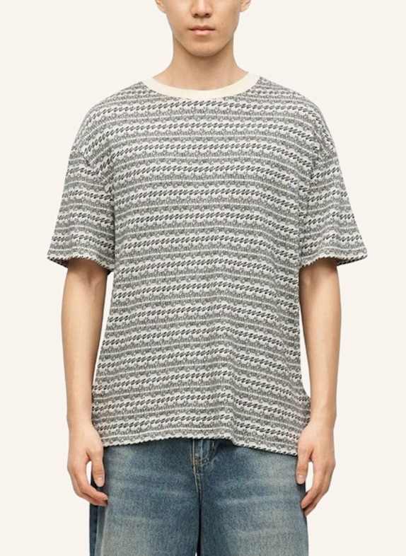 QUIKSILVER T-Shirt OKANO JACQUARD ECRU