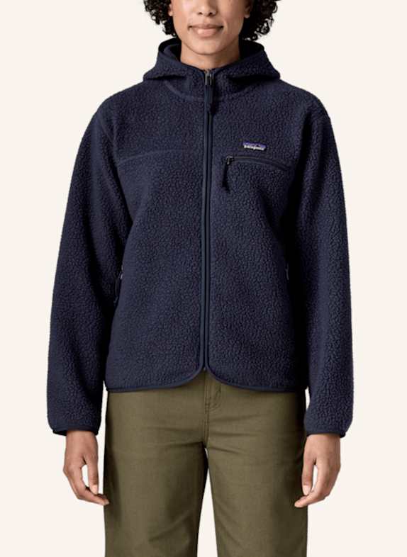 patagonia Fleecejacke RETRO PILE DUNKELBLAU