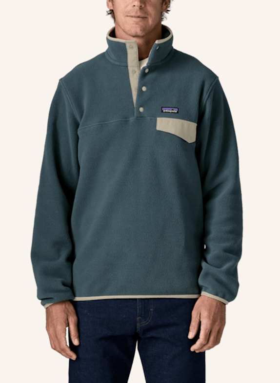 patagonia Fleece LW SYNCH SNAP-T P/O BLAU