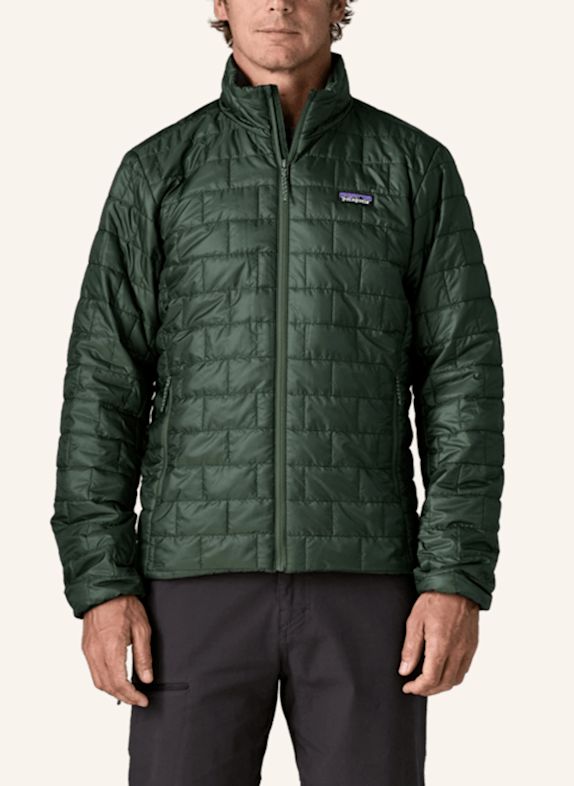 patagonia Leichte Jacke NANO PUFF GRÜN
