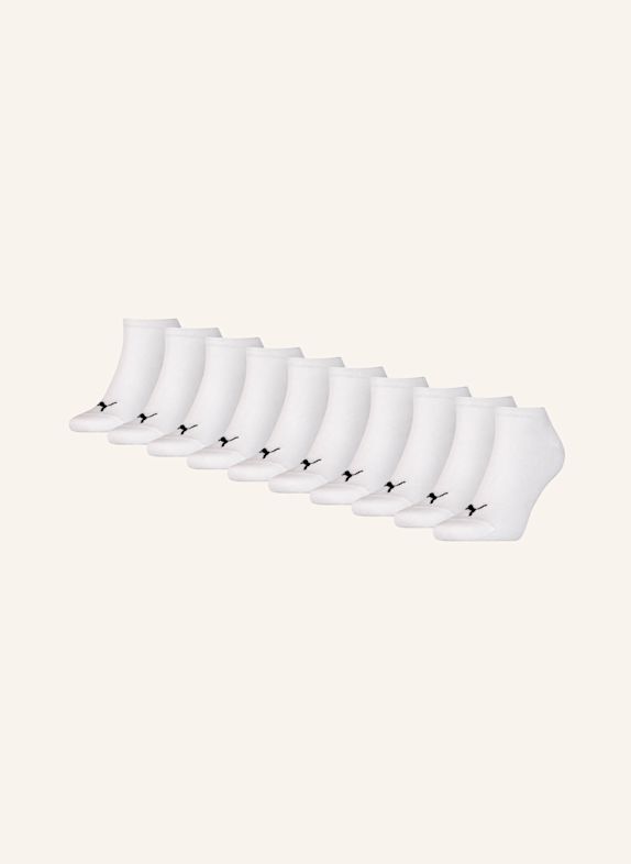 PUMA Socken SNEAKER PLAIN 9-PACK WEISS