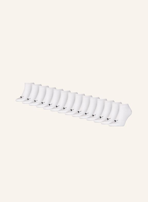 PUMA Socken SNEAKER PLAIN 12-PACK WEISS