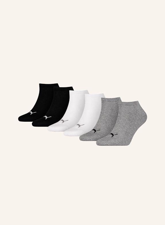 PUMA Socken SNEAKER PLAIN 6-PACK ECRU