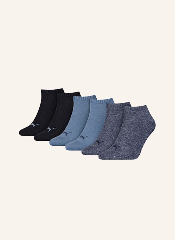 PUMA Socken SNEAKER PLAIN 6-PACK BLAU