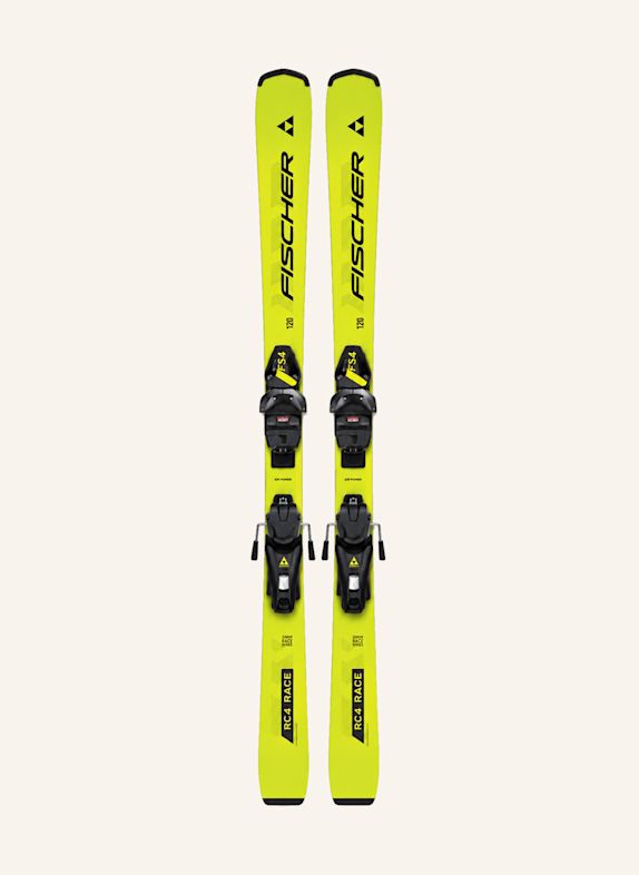 FISCHER Skiset RC4 RACE JR GELB