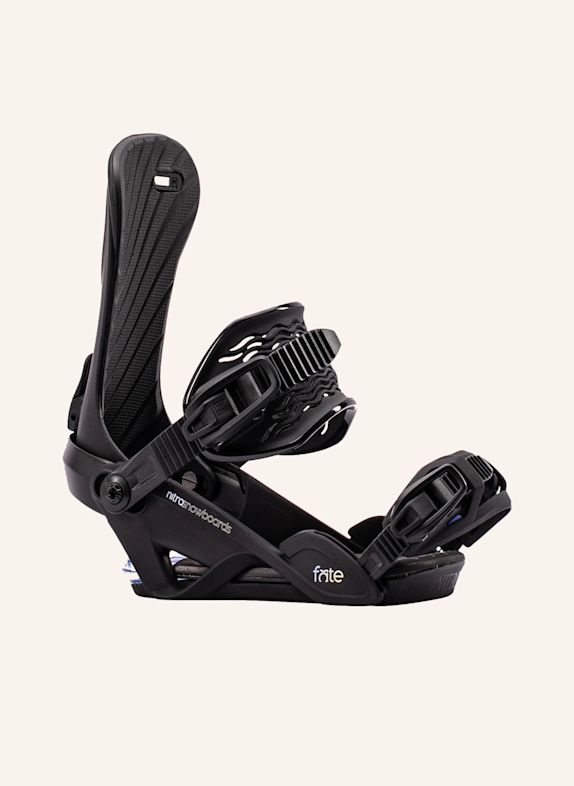 NITRO Snowboardbindung FATE SCHWARZ