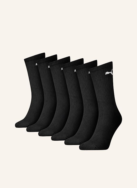 PUMA Socken REGULAR CREW SPORT SCHWARZ