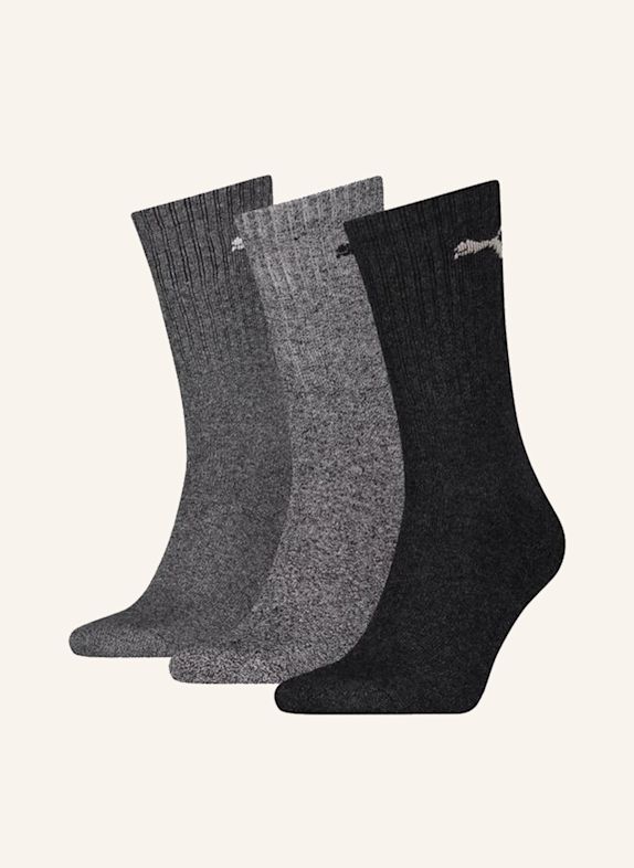 PUMA Sportsocken REGULAR CREW 3-PACK ECRU
