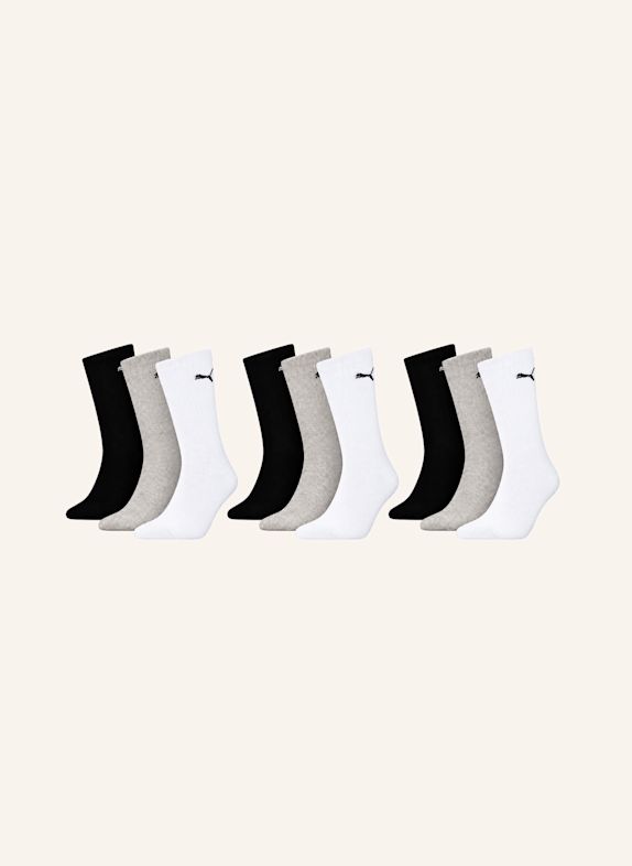 PUMA Sportsocken REGULAR CREW 9-PACK ECRU