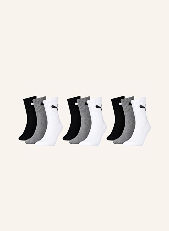 PUMA Sportsocken SHORT CREW 9-PACK ECRU