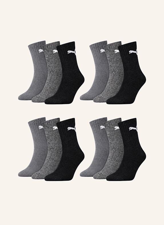 PUMA Sportsocken SHORT CREW 12-PACK ECRU