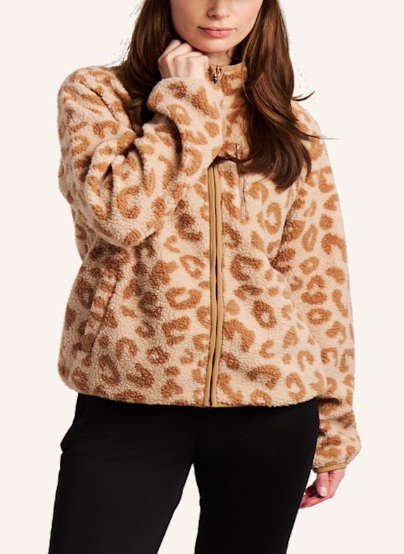 PROTEST Fleecejacke PRTWIBA BRAUN