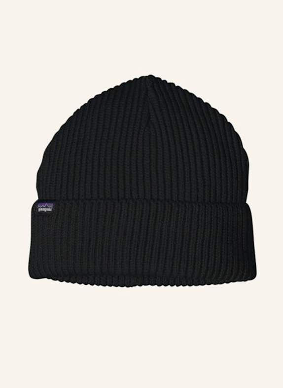 patagonia Mütze FISHERMANS ROLLED BEANIE SCHWARZ