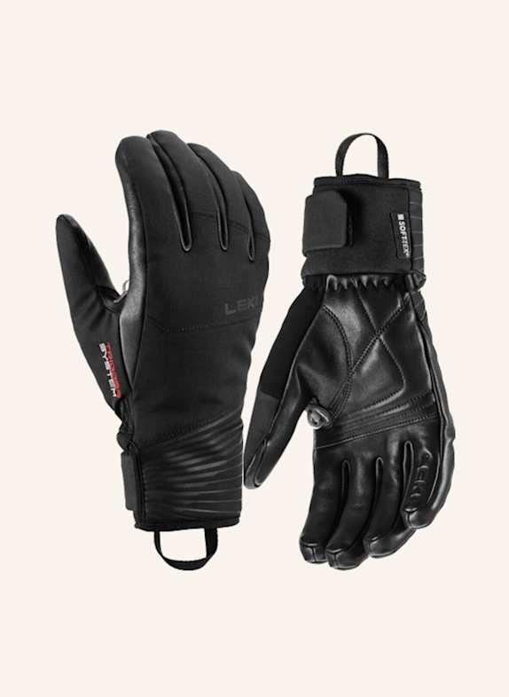 LEKI Winterhandschuhe SPARROW 3D SCHWARZ