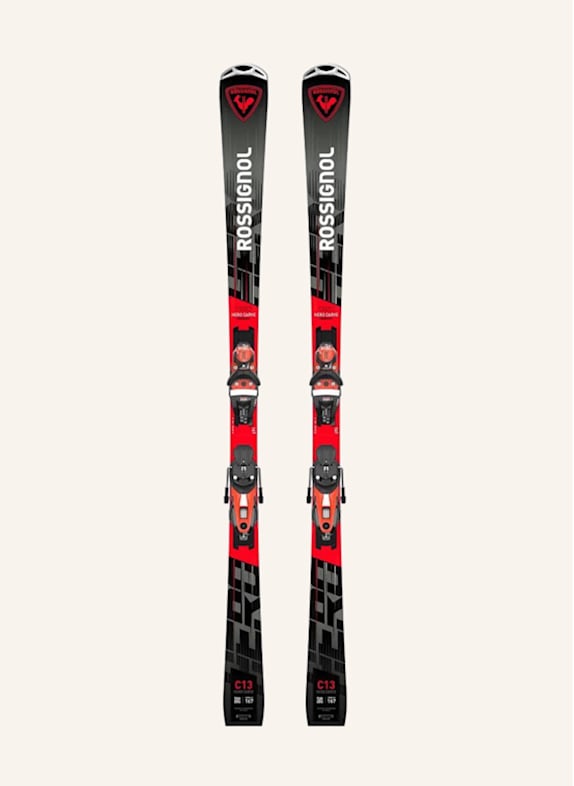 ROSSIGNOL Skiset HERO CARVER SHORT TURN ROT