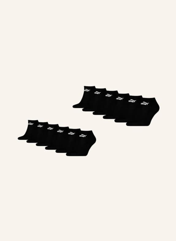 PUMA 12er-Pack Socken ELEMENTS SNEAKERS SCHWARZ