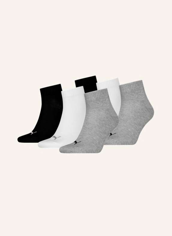 PUMA 6er-Pack Socken QUARTER ECRU