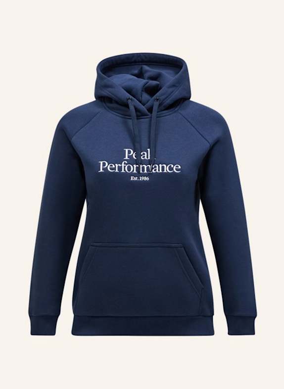 Peak Performance Hoody ORIGINAL HOOD BLAU