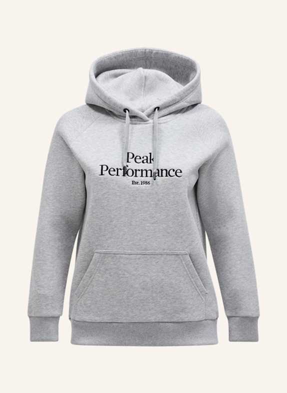 Peak Performance Hoody ORIGINAL HOOD GRAU