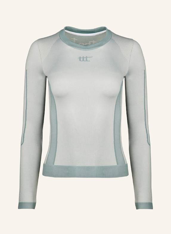 to the top Long Sleeve SEAMLESS BLAUGRAU