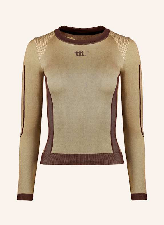 to the top Long Sleeve SEAMLESS BRAUN