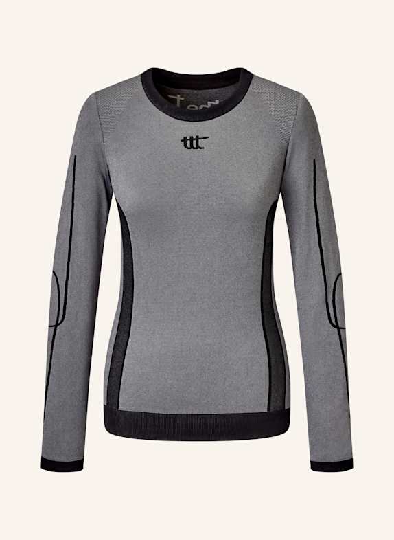 to the top Long Sleeve SEAMLESS LIGHT GRAU