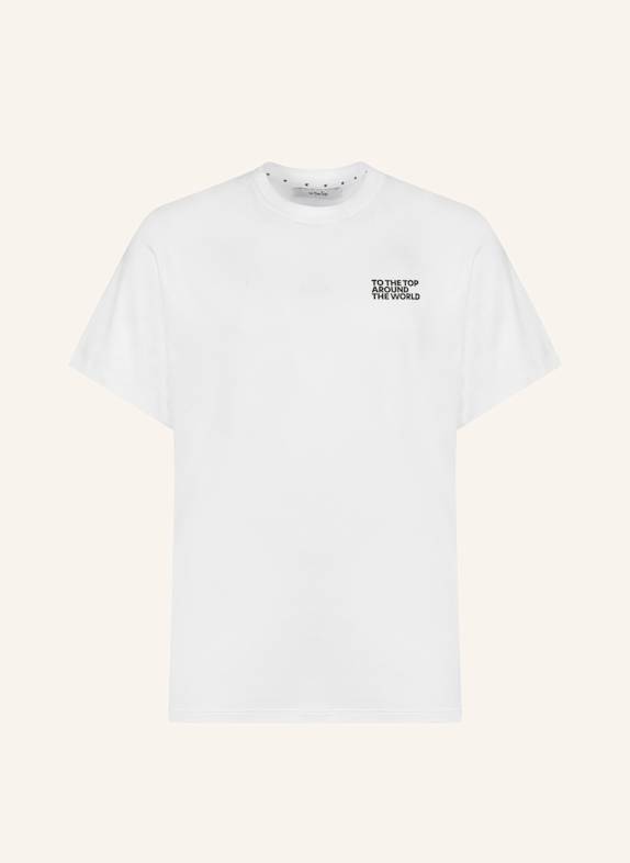to the top T-Shirt AROUND THE WORLD WEISS
