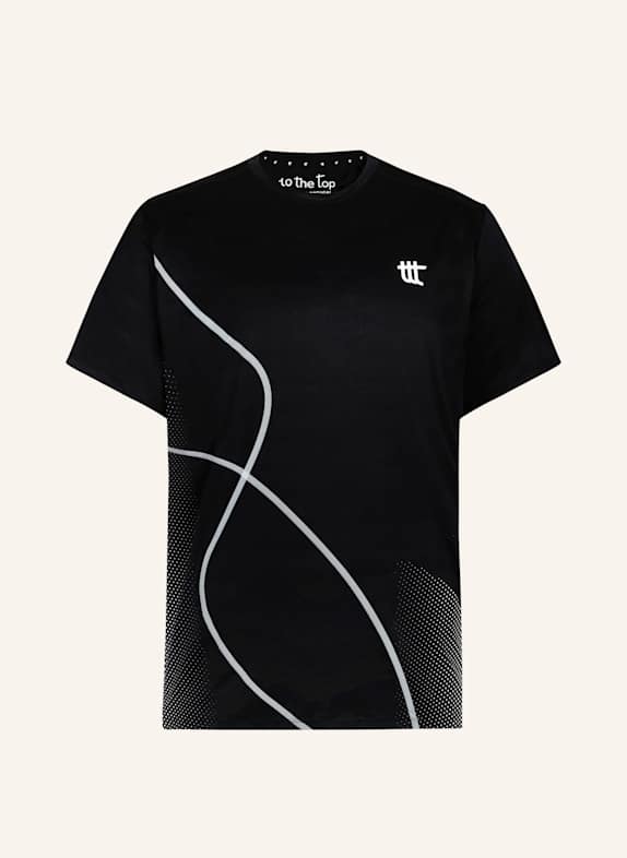 to the top T-Shirt PACE TALL SCHWARZ