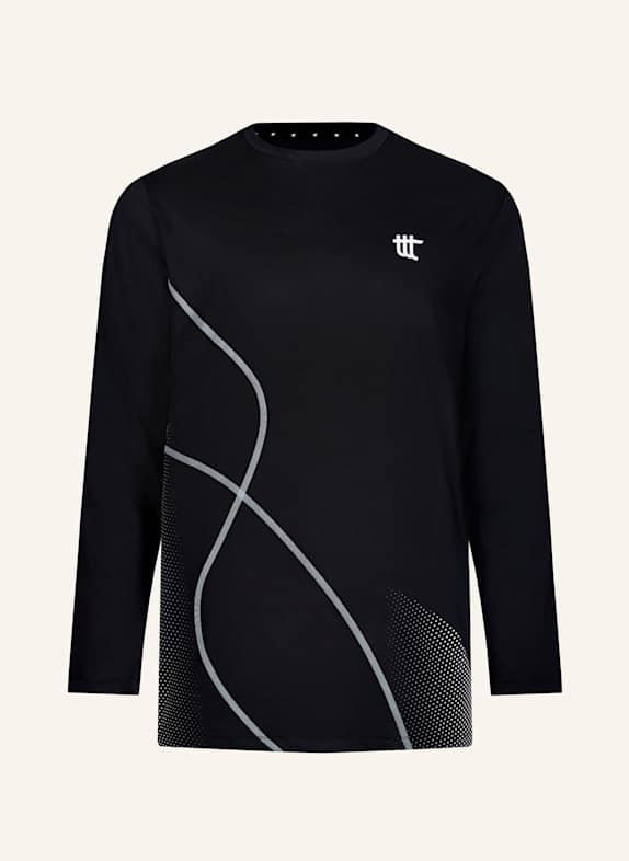 to the top Long Sleeve PACE TALL SCHWARZ