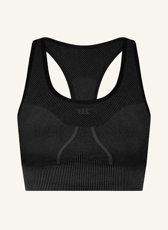 to the top Sports Bra SEAMLESS SCHWARZ
