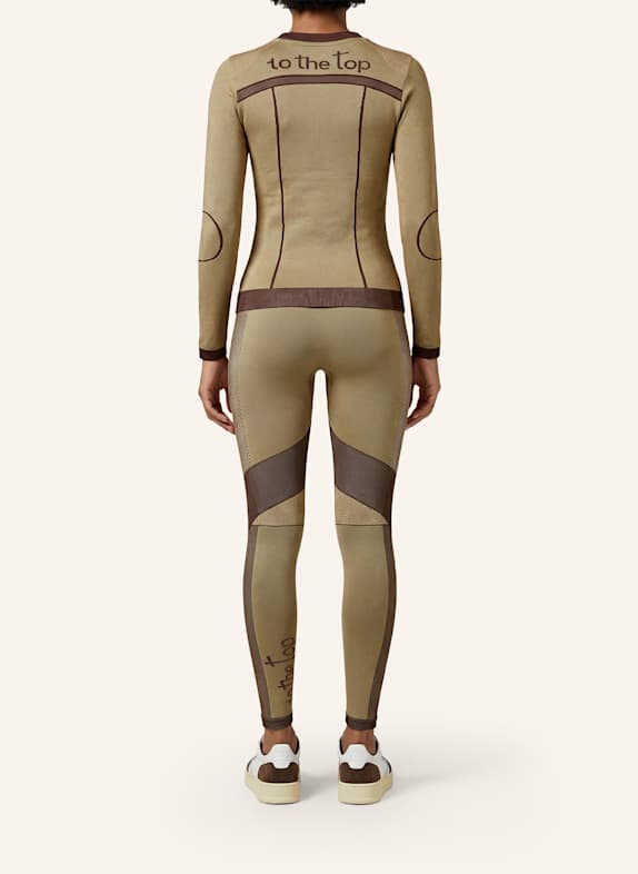 to the top Long Sleeve SEAMLESS BRAUN
