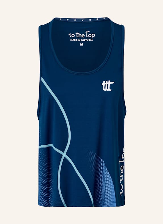 to the top Tank Top PACE BLAU