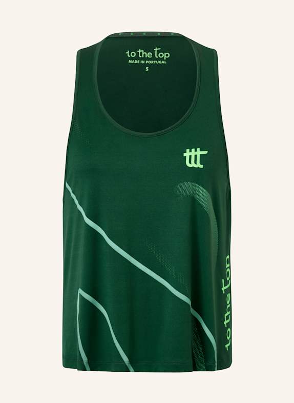 to the top Tank Top PACE GRÜN