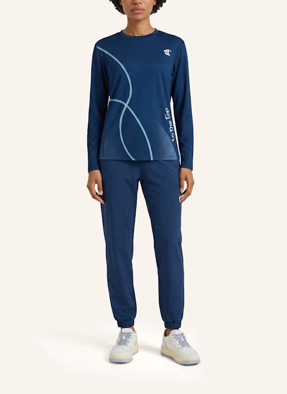 to the top Track Pants PACE BLAU